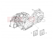 PIAGGIO Beverly 300 IE ABS (APAC) Engine, assembly