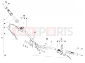 PIAGGIO BV 350 IE ABS (USA / CA) Handlebars - Master cil.