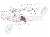 PIAGGIO BV 350 IE ABS (USA / CA) Wheel huosing - Mudguard