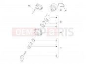 Locks - Piaggio Liberty 125 Poste 2019