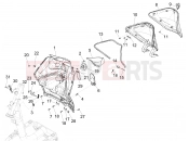 PIAGGIO Liberty 150 Front glove-box - Knee-guard panel