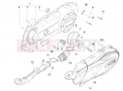 PIAGGIO Liberty 50 Corporate Crankcase cover - Crankcase cooling