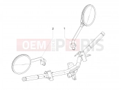 PIAGGIO Liberty 50 Corporate Driving mirror/s