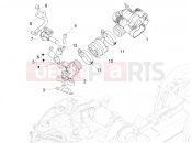 PIAGGIO Liberty 50 Corporate Throttle body - Injector - Induction joint