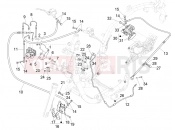Brakes pipes - Calipers (ABS) - Piaggio Medley 125 ABS (APAC) 2021