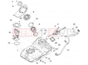 Fuel tank - Piaggio Medley 125 ABS (APAC) 2021