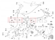 PIAGGIO MP3 350  Maxi Sport Control pedals - Levers