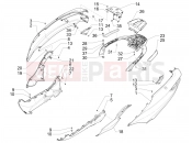 PIAGGIO MP3 350  Maxi Sport Side cover - Spoiler