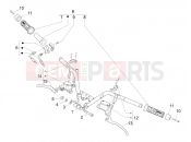 PIAGGIO MP3 350  Maxi Sport Handlebars - Master cil.