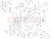 PIAGGIO MP3 350  Maxi Sport Main cable harness