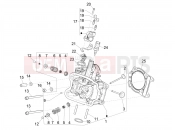 PIAGGIO MP3 400 Cylinder head unit - Valve