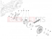PIAGGIO MP3 400 Driving pulley
