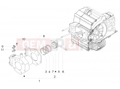 PIAGGIO MP3 500 MAXI Sport ABS Cylinder-piston-wrist pin unit