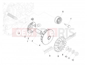 PIAGGIO MP3 500 MAXI Sport ABS Driving pulley
