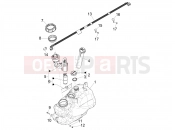 PIAGGIO MP3 500 MAXI Sport ABS Fuel tank
