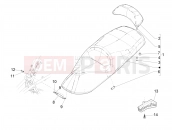 PIAGGIO MP3 500 MAXI Sport ABS Saddle/seats