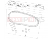 PIAGGIO MP3 500 MAXI Sport ABS Transmission kit