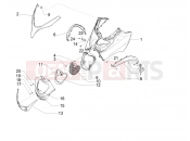 PIAGGIO MP3 500 Sport Advanced Front shield