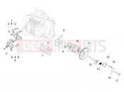 PIAGGIO MP3 500 Sport Advanced Rocking levers support unit