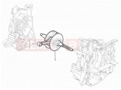 Crankshaft - Piaggio Typhoon 125 4T 2V 2018