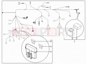 PIAGGIO Typhoon 125 4T 2V Main cable harness