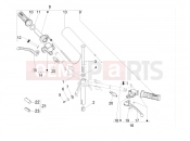Handlebars - Master cil. - Piaggio Zip 50 4T 25 Km/h 2020