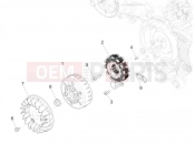 Flywheel magneto - Piaggio Zip 50 4T 2022