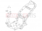 Frame/bodywork - Piaggio Zip 50 4T 2022