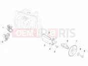Rocking levers support unit - Piaggio Zip 50 4T 2022