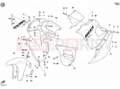 DUCATI 2004 Sporttouring ST4 S ABS FAIRING » PLASTICS