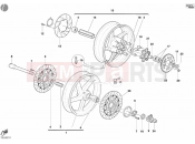 DUCATI 2004 Sporttouring ST4 S ABS WHEELS » FRONT WHEEL