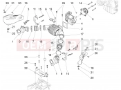 Throttle body - Motoguzzi Eldorado 1400 ABS (USA) 2021