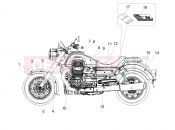 Decal - Motoguzzi Eldorado 1400 ABS (APAC) 2017