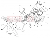 Rear electrical system - Motoguzzi Eldorado 1400 ABS (APAC) 2017