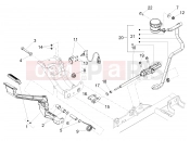Rear master cylinder - Motoguzzi Eldorado 1400 ABS (APAC) 2017
