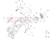 Rear mudguard - Motoguzzi Eldorado 1400 ABS (APAC) 2017