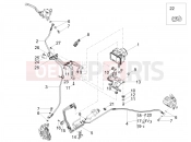 MOTOGUZZI V7 III Racer Limited 750 ABS Brake system