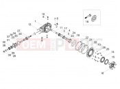 MOTOGUZZI V7 III Racer Limited 750 Rear transmission / Components