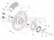 MOTOGUZZI V7 III Racer Limited 750 Rear wheel