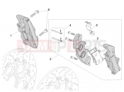 Front brake caliper - Motoguzzi V85 TT Travel Pack 2020