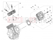 MOTOGUZZI V9 Bobber 850 Cylinder head - valves