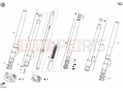 DUCATI 2003 Monster 620 FRONT FORK » FRONT SUSPENSION