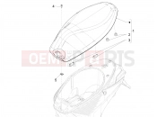 Saddle/seats - Piaggio 1 Moped 25Km/h 2021