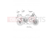 Triumph 2006 DAYTONA 600 & 650 Bodywork - Decals