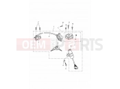 Triumph 2006 DAYTONA 600 & 650 Ignition Switch & LockSet