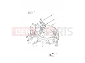 Triumph 2008 DAYTONA 600 & 650 Main Frame & Fittings