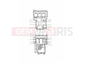 Triumph 1992 TRIDENT Crankcase Fixings 9873 »