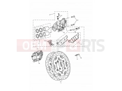Triumph 2000 THUNDERBIRD SPORT Front Brake Caliper & Discs