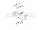 Triumph 2000 THUNDERBIRD SPORT Gear Change Pedal