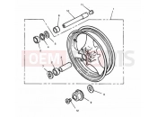 TRIUMPH SPEED TRIPLE (CARBS) Front Wheel 900cc